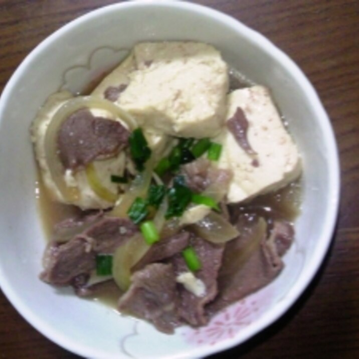 簡単！家庭の味☆牛肉豆腐